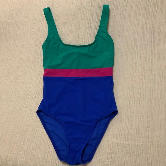NEW Karla Colletto color block swimsuit - Picture 3 of 4